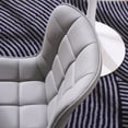 thumbnail image 6 of Kidol & Shellder Soft Dining Chair PU Upholstered High Back Side Chairs, Gray, 6 of 9
