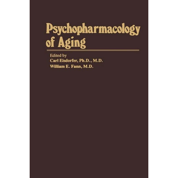 Aging Psychopharmacology of Aging, (Paperback)