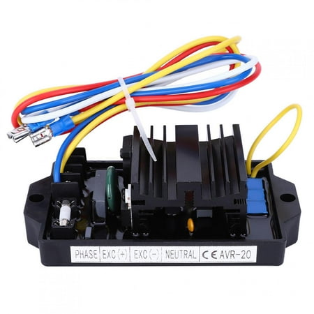 

EBTOOLS Voltage Regulator Automatic Low Frequency Protection for Diesel Generator Brushless Parts Industrial Accessory Generator Regulator
