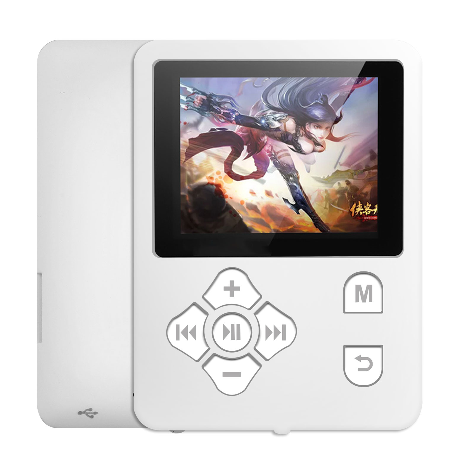 EEEkit MP3 MP4 Player, Support 32GB TF Card MP3 Player,Portable Lossless Digital Audio Player with FM Radio, Ebook, Image Viewing MP3 Music Player,Expandable up to 32G by TF Card