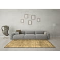 thumbnail image 3 of Ahgly Company Indoor Square Abstract Brown Contemporary Area Rugs, 7' Square, 3 of 4