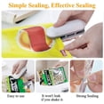 thumbnail image 2 of Mini Bag Sealer, Plastic Bag Resealer, 2 In 1 Heat Sealer and Cutter Portable Bag Resealer, Handheld Heat Vacuum Sealers, Food Storage Snack Fresh Bag Sealer, Need 2 AA Batteries, 2 of 4