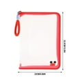 thumbnail image 3 of Fiudx Bolsa de Malla Transparente, Elegante Bolsa de Almacenamiento de Gran Capacidad, Organizador de Fácil Acceso, Ligera y Versátil, Ideal para Oficina, Escuela y Almacenamiento de Maquillaje, Idea, 3 of 5