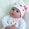 thumbnail image 3 of Muñeca Reborn Baby Doll CHAREX Lucy 22 pulgadas, 3 of 6