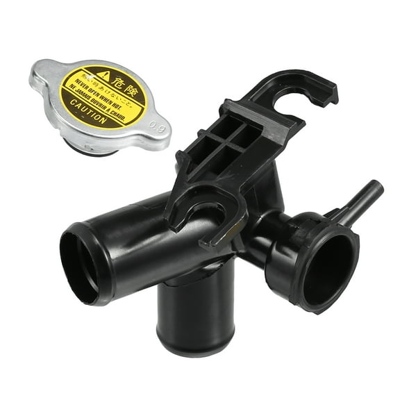 Unique Bargains 1 Set No.25329-3X600/253301P000 Engine Radiator Coolant Filler Neck with Radiator Cap for Hyundai