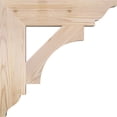 thumbnail image 3 of Ekena Millwork 3 1/2"W x 16"D x 16"H Westlake Traditional Smooth Bracket, Douglas Fir, 3 of 4