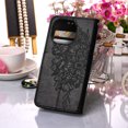 thumbnail image 2 of SaniMore Case for iPhone 14 Pro Max (6.7" 2022), PU Leather Luxury Embossed Butterfly Glitter Diamond [Wrist Strap & Card Slots & Flip Kickstand] Full-body Shockproof Wallet Cover, Black, 2 of 6