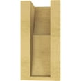 thumbnail image 4 of 4"W x 4"D x 8"H Wide Crestline Rough Cedar Woodgrain TimberThane Corbel, Primed Tan, 4 of 6