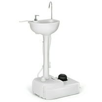 Costway 5 Gallon Portable Wash Sink Hand Wash Basin Stand