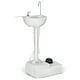 thumbnail image 1 of Costway Fregadero portátil de 5 galones con soporte para lavamanos, 1 of 4