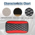 thumbnail image 4 of MesaSe Premium Faux Leather Car Armrest Cover - Dual-Tone Quilted Design  Colorful Interior Accent, 4 of 7