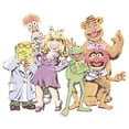 thumbnail image 2 of Boy's The Muppets The Gang  Graphic Tee White X Small, 2 of 4