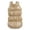 Beige, variant on TELOLY Dog Coat,Chic Vest Dog Jacket,Winter Ready Dog Clothes for Small Dogs,Orange,XS