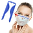 thumbnail image 3 of LWZWM New Sports Safety Clearnce Nose Bridgeincreases Breathing Space To Help Smoothly 5Pcs (#2 Blue), 3 of 4