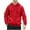 Red, variant on Iyufng Mens Hooded Sweatshirts Hoodies for Men,Men's Leisure Time Hooded Sweatshirt Solid Color Shoulder Sleeves Long Sleeved Tops,Mens Hoodies Pullover