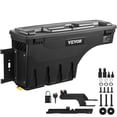 thumbnail image 1 of VEVOR Boîte de Rangement pour Lit de Camion, Étui Verrouillable avec Cadenas à Code, 6.6 Gal/25 L Boîte à Outils pour Roues en ABS, Étanche et Durable, Compatible avec Ford Super Duty 2017-2021, Côté Conducteur, 1 of 9