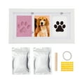 thumbnail image 1 of Kit de Huellas de Patas de Unique Bargains para Perros - Regalos Conmemorativos para Perros - Kit de Arcilla de Recuerdo con Marco y Accesorios Rosa 1 Set, 1 of 1