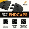 thumbnail image 4 of Speed Bump - Rubber Speed Hump Modular Interlocking Design - by Xpose Safety (Endcap), 4 of 4