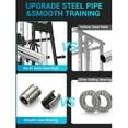 thumbnail image 5 of Smith Machine Home Gym,2200LBS Multifunctional Power Cage with Smith Bar, LAT Pull-Down, Cable Systems, Leg Hold-Down and More Attachments, Workout Equipment, 5 of 8