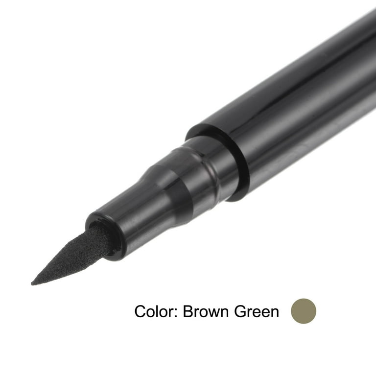 Brush Tip Fabric Dye Pen Black Uxcell 10mm Fabric Markers