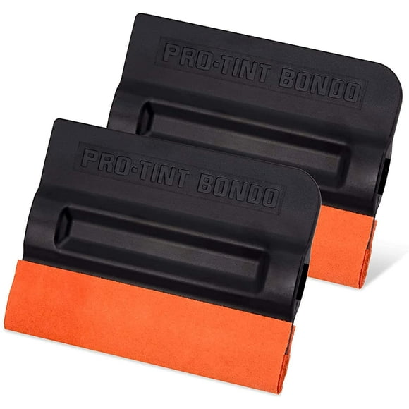 EHDIS Vinyl Squeegee 4 inch Vinyl Scraper Tool Window Tint Tool Decal Application Tool Double Suede Soft Felt Edge