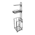thumbnail image 1 of Estante de almacenamiento para baño, soporte para papel higiénico, resistente al óxido, organizador de pañuelos y teléfono para el hogar, el baño y el, 1 of 9