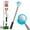 Blue, variant on Golf Ball Retriever for Water Telescopic, 9Ft/12Ft Stainless Steel Ball Retriever Tool Golf Ball Grabber
