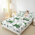 thumbnail image 4 of Castle Fairy Kids Kawaii Tractor 4 Pieces Queen Sheet Sets,Equipment Car Ultra Soft Flat Sheet,Construction Vehicles Queen Fitted Sheet,Super Cozy Room Decor, 4 of 7