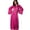 Hot Pink, variant on Gift TIMIFIS Women's Silk Robes Lace Robes Bride Bridesmaid Party Satin Bathrobe V Neck Sleepwear Loungewear Dressing Gowns with 3/4 Sleeve - Spring/Summer
