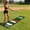 Green #52, variant on Baseball Batting Mat for Training – Non-Slip PU Softball Hitting Trainer with Stance Guide,53.15 x 11.81 x 0.16 Inch Pitching Mat for Indoor Outdoor Practice Black