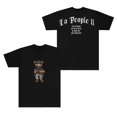 thumbnail image 2 of Peso Pluma La People II Tee Exodo Tour Merch T-shirts Women Men Fashion Casual Streetwear Short Sleeve, 2 of 3