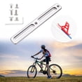 thumbnail image 5 of Cycling Bottle Holder Adapter Road Mountian Bike Bottle Cage Adjuster Bicycle Alt Position Cage Mount Bicycle Bottle Cage Hole Silver Fangkenuo, 5 of 8