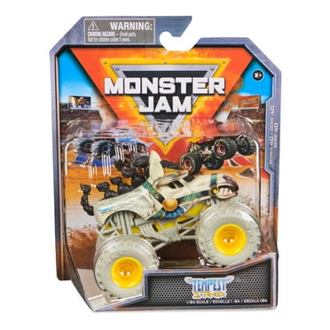Monster Jam, Official Tempest Steed Monster Truck, Die-Cast Vehicle, 1:64 Scale, Kids Toys for Boys Ages 3 and up