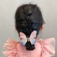 thumbnail image 3 of Horquilla móvil con degradado de colores, estilo antiguo, superfairy, perla, para niños, hecha a mano, elegante y horquilla, 3 of 6