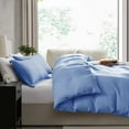 thumbnail image 5 of LammaLoe Duvet Cover Queen Size, Soft Prewashed 3-Piece Duvet Cover Bedding Set with Pillow Shams, Calm Blue, 5 of 8