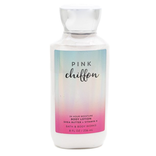 Bath & Body Works PINK CHIFFON 24 Hour Moisture, Shea Butter + Vitamin