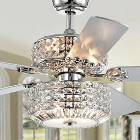 888 Cool Fans F42 0001092 42 In Princess Kingdom 4 Blades Ceiling Fan With Schoolhouse Lamp