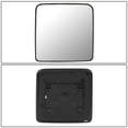 thumbnail image 4 of DNA Motoring Factory Style Door Mirror Glass W/Back Plate for 2007-2010 Jeep Wrangler, Right, 4 of 4