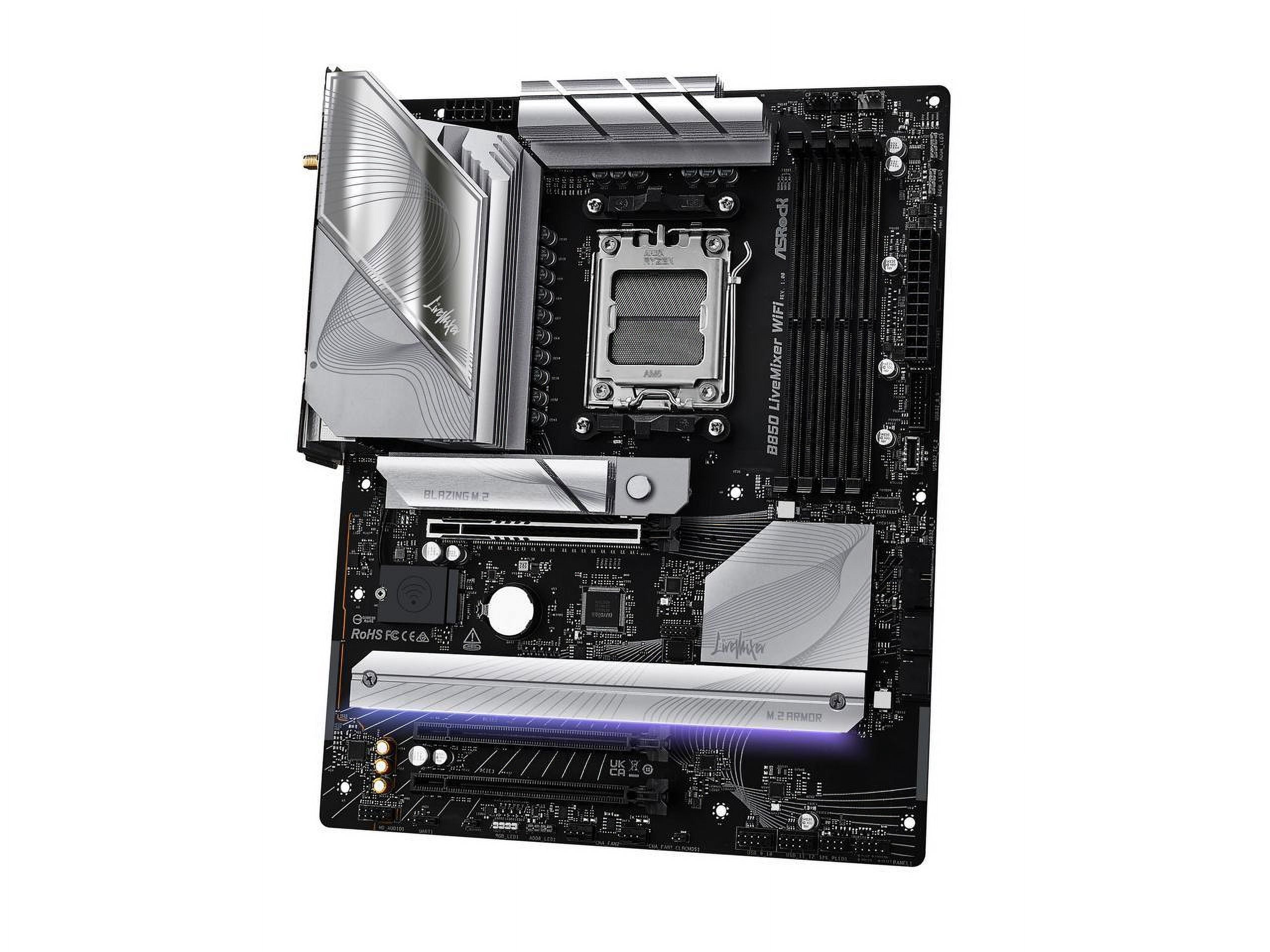 ASRock B850 Live Mixer WiFi AM5 AMD B850 SATA 6Gb/s ATX