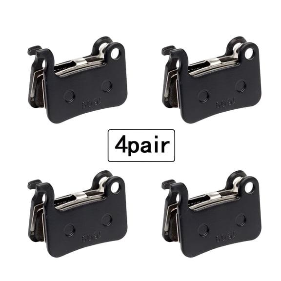 MELIVO 4 Pair Resin Disc MTB Bicycle Bike Brake Pads