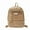 Khaki, variant on Women's Vintage Stylish Brown Waterproof PU Leather Backpack - Multiple Compartments for Storage, Adjustable Shoulder Straps, Ideal for Daily Commuting & Shopping