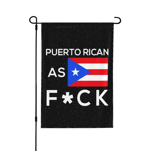 Puerto Rican Pride Garden Flag 12.5x18 Inch Double Sided Decorations Outdoor Yard Flags For Outside Lawn Porch Garden Decor