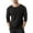 Black, variant on Ketyyh-chn99 Mens Long Sleeve T Shirts Casual Long Sleeve Plain Baseball Cotton T Shirts Brown,L
