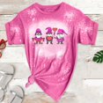 thumbnail image 2 of Gibobby Blusa de Trabajo de Manga Corta Octubre concientización sobre el cáncer mama Usamos blusas rosadas Camisetas con cuello redondo Blusas sueltas esta(B,M), 2 of 4