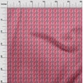 thumbnail image 2 of oneOone Silk Tabby Fabric Geometric Block Print Sewing Fabric BTY 42 Inch Wide, 2 of 4