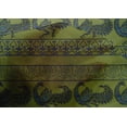 thumbnail image 4 of oneOone Cotton Silk Fabric Floral & Peacock Block Print Sewing Fabric BTY 42 Inch Wide, 4 of 4