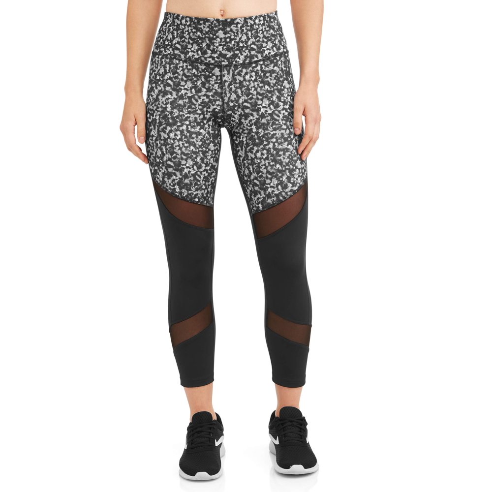 Avia Women's Active High Rise Mesh Performance Leggings