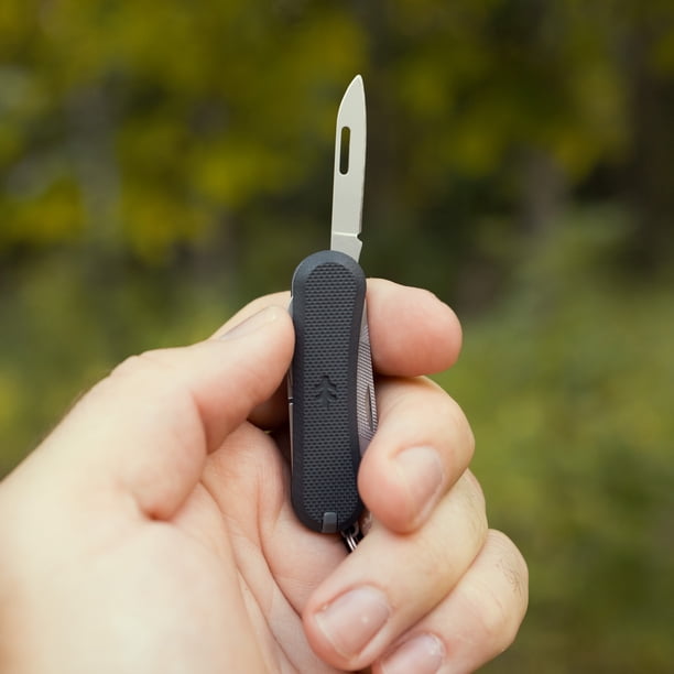 Swiss Tech Listig 7 in 1 Folding Multitool, G-10 Handle, Compact