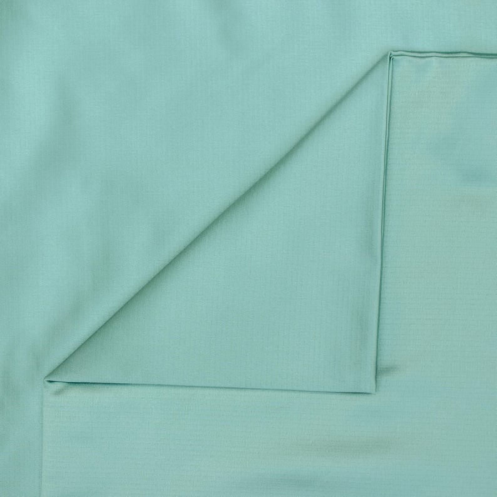 Fabric Mart Direct Ice Green Heavy Satin Fabric by the Yard, 54 inches or 137 cm Width Green Satin Fabric, 1 Yard Solid Satin Upholstery Fabric For Curtains, Pillows