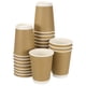 thumbnail image 1 of Tazas de papel kraft, paquete de 50, 12 oz x 90mm, tazas desechables de doble capa para agua, leche y jugo, 1 of 6